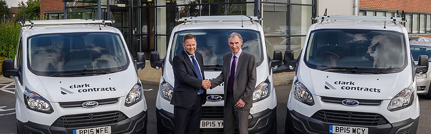 Fleet Alliance replaces van fleet at Clark Contracts