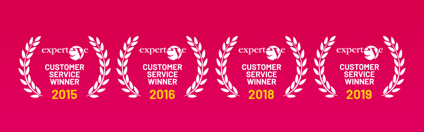 Fourth customer service award win in five years