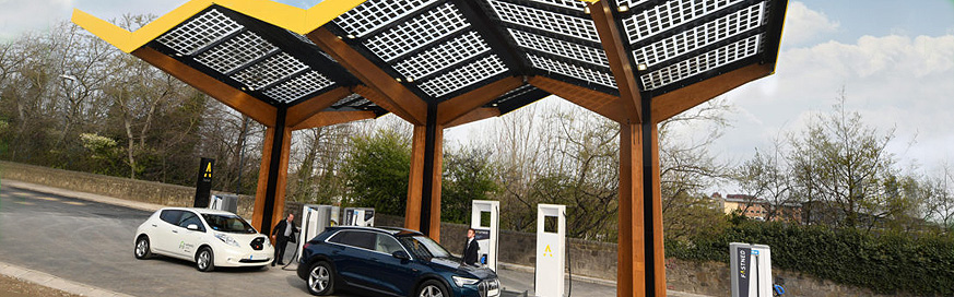 First ultra-fast charging station opens in the UK as CO2 levels rise across Europe