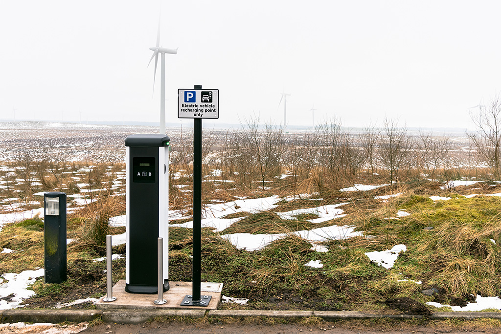 Taking the high road to quicker EV charging