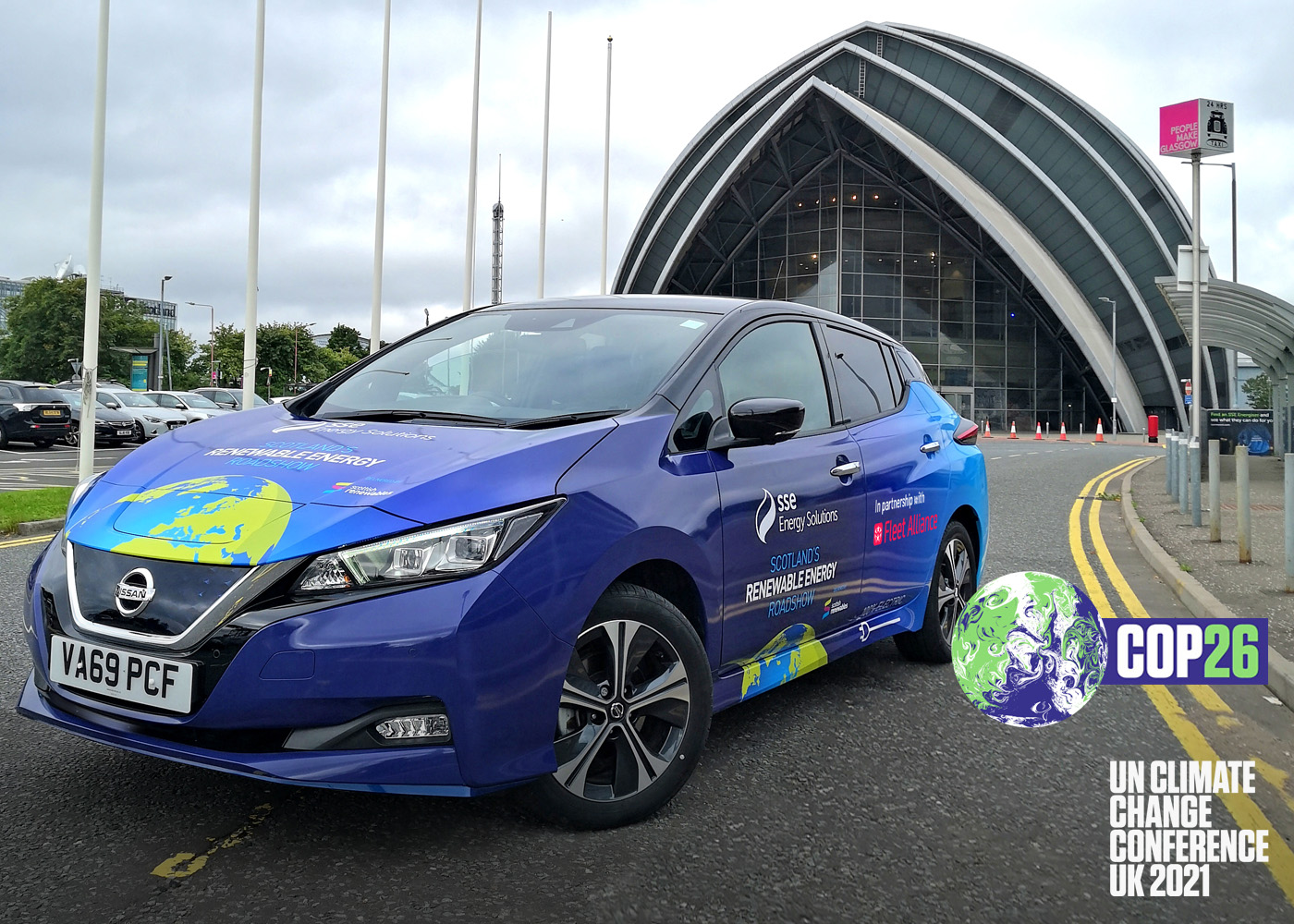 Fleet Alliance Provides the Driving Force Behind Scotland’s Renewable Energy COP26 Roadshow