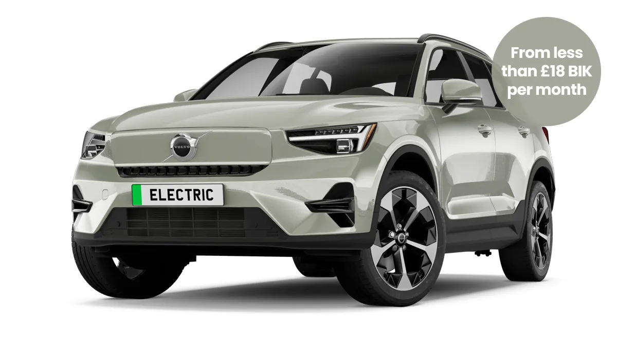 Volvo XC40 Recharge Electric Car Salary Sacrifice Example Cost