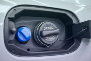 Adblue Cap on Car