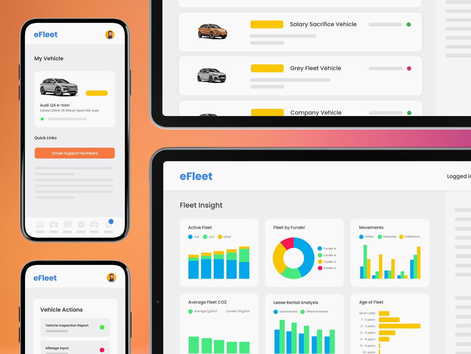 New visual branding for eFleet as Global Vehicle Group embraces platform