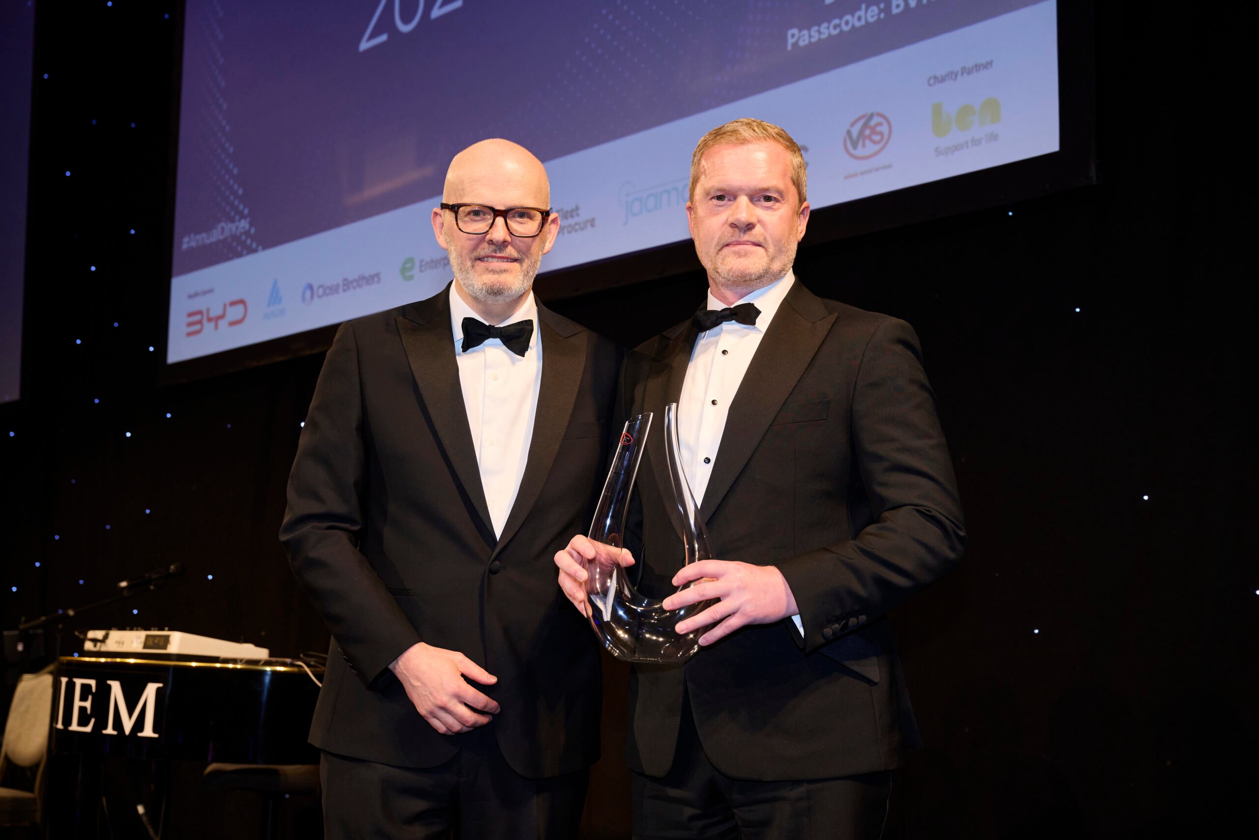 Martin Brown honoured by leasing association